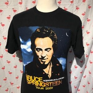 Bruce Springsteen Mens M band Tour 2009 Shirt 3532